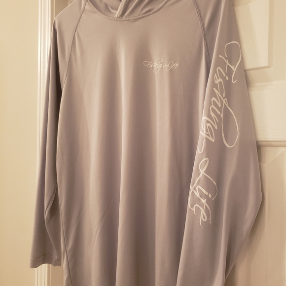 Fishing Life long sleeve hoodie - Picture 2 of 4